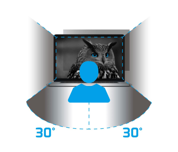 NATEC Filtr prywatyzujący RODO OWL 23,8" 16:9 NFP-1477 - 1370616 - zdjęcie 5
